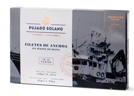 Santoña anchovies in olive 110 grs. Solano bid