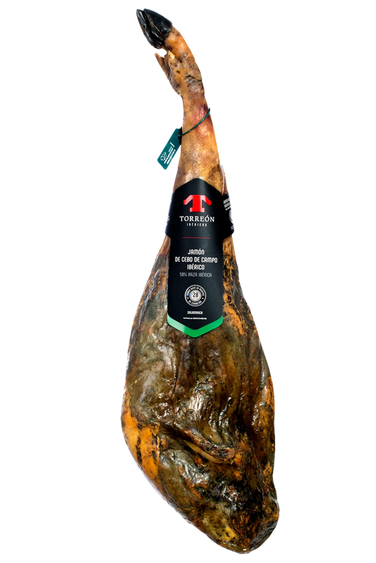 JAMÓN DE CEBO DE CAMPO IBÉRICO 50% RAZA IBÉRICA