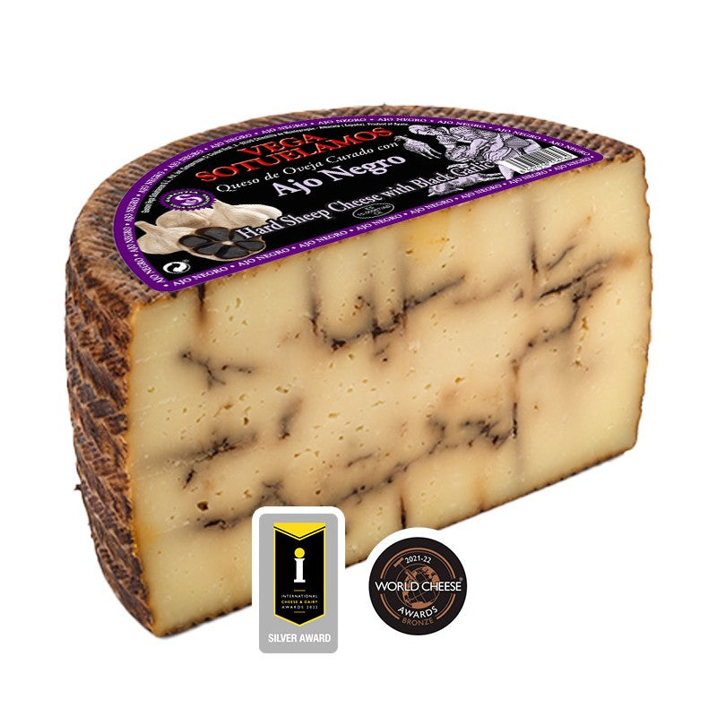 Aged Sheep's Cheese with Black Garlic