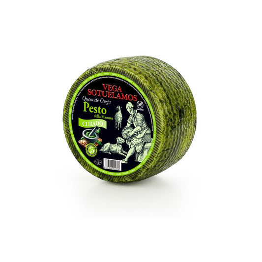 Aged Sheep's Cheese with Pesto