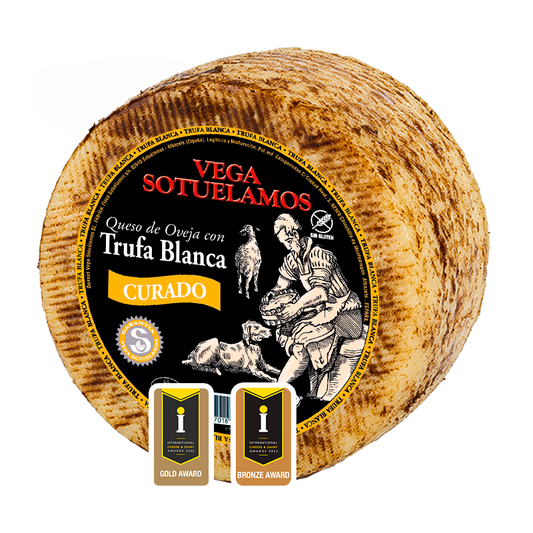 Cured Sheep's Cheese with White Truffle